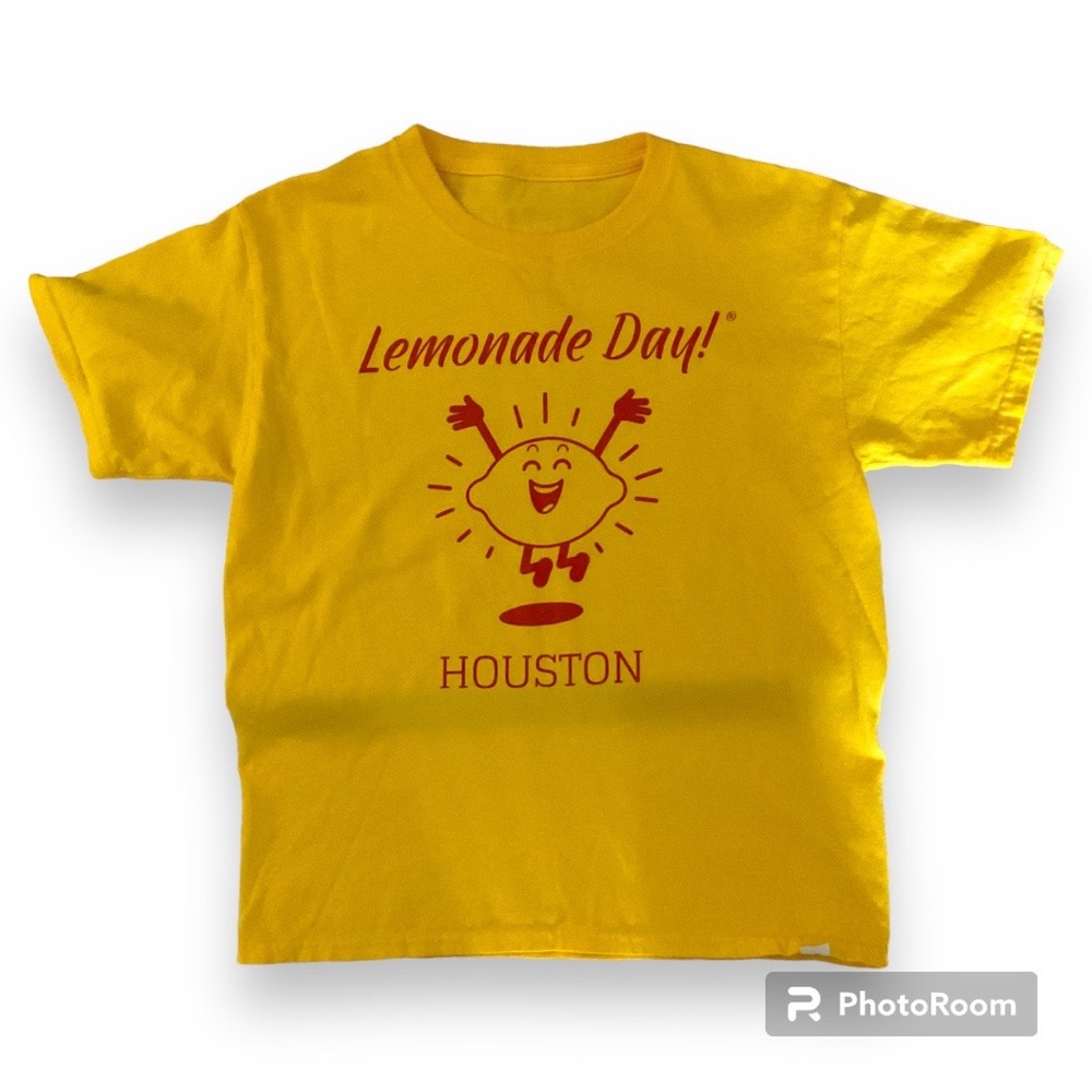 Kids Yellow Lemonade Day T-shirt Size 10-12